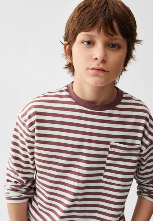 MANGO - T-shirt elton - cherry