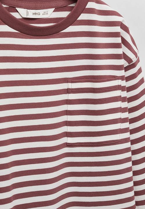 MANGO - T-shirt elton - cherry