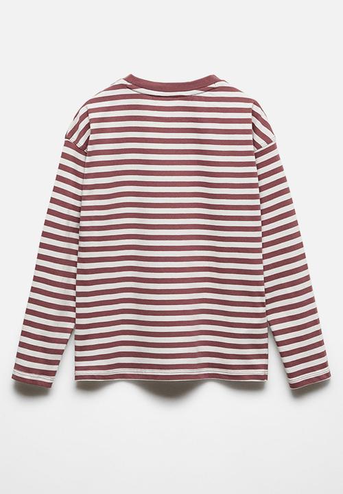 MANGO - T-shirt elton - cherry