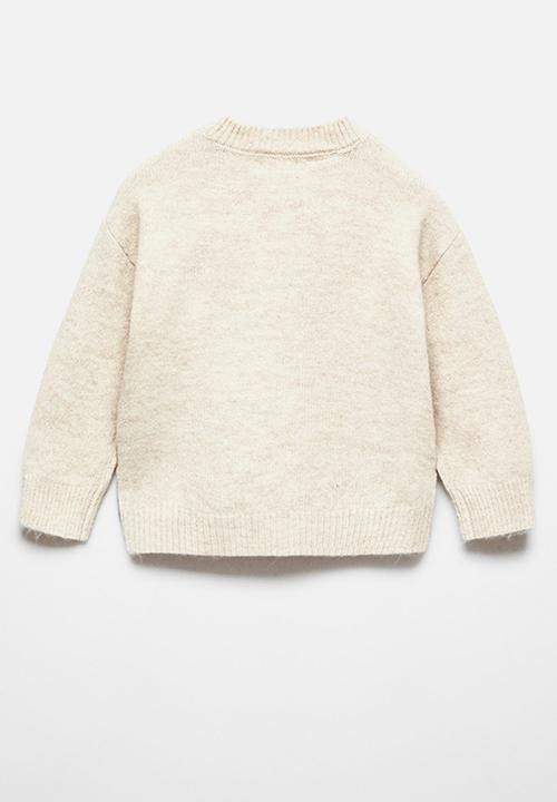 MANGO - Sweater oso2 - sand