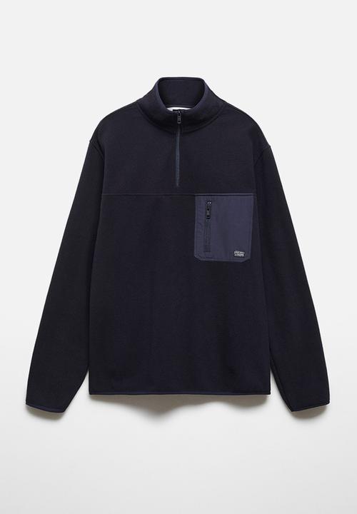 MANGO - Sweatshirt fleece - navy