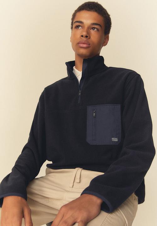 MANGO - Sweatshirt fleece - navy