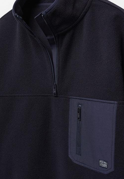 MANGO - Sweatshirt fleece - navy