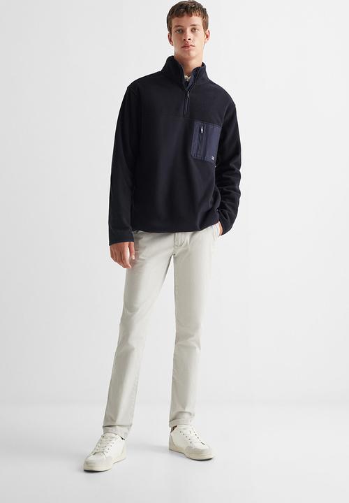 MANGO - Sweatshirt fleece - navy