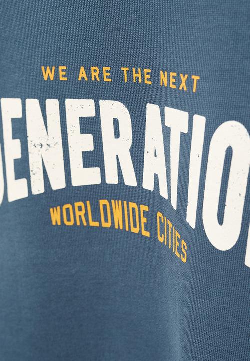 MANGO - Sweatshirt genera - blue