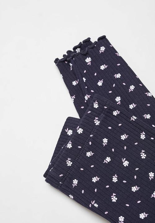 MANGO - Leggings carlapri - navy