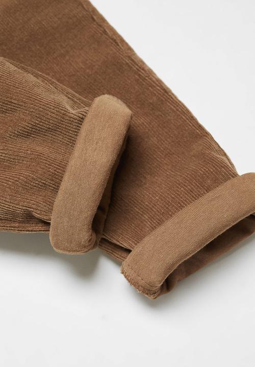 MANGO - Trousers moritz - light-brown
