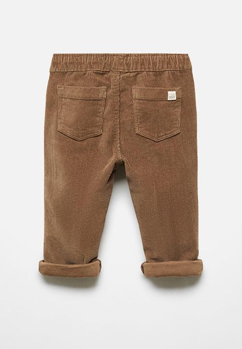 MANGO - Trousers moritz - light-brown