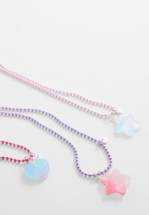 MANGO - Necklace txuxe - pink