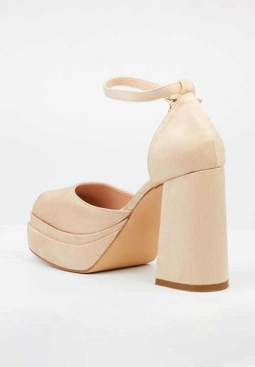 Rock & Co - Shock 1 platform shoe - bone