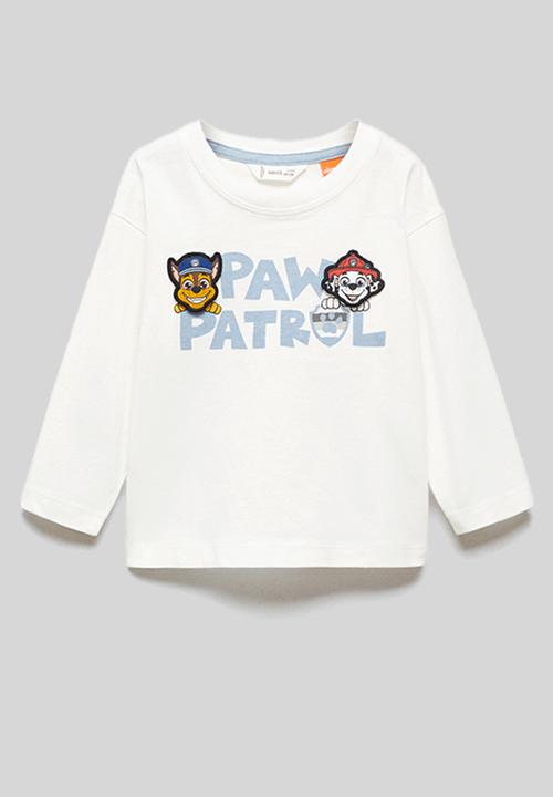 MANGO - T-shirt pawtwins - off white