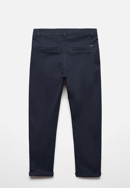 MANGO - Trousers piccolo5 - navy