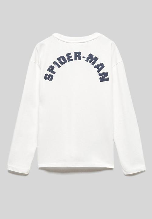 MANGO - T-shirt spidflap - off white