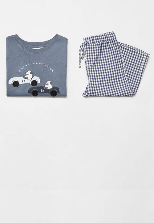 MANGO - Pyjamas cars - blue