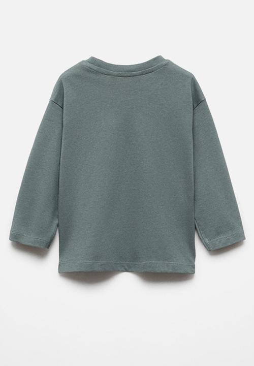 MANGO - T-shirt puppy - bright green