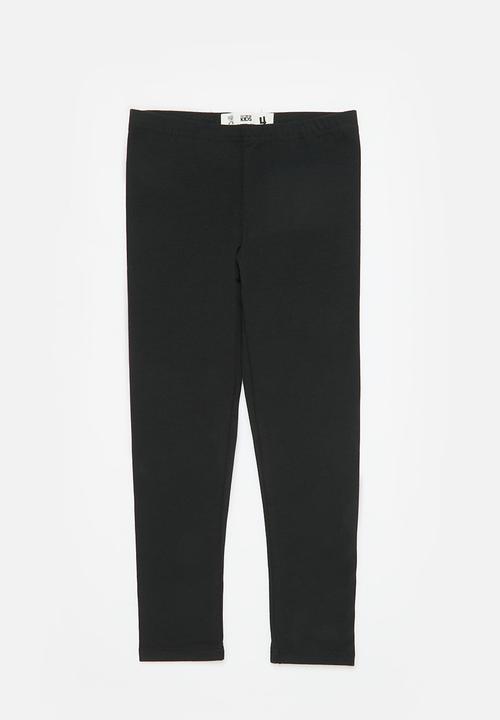 Cotton On - Girls multipack legging 3 pack - black bundle