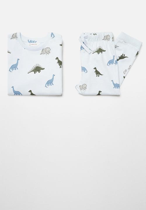 MANGO - Pyjamas aopdinos - sky-blue