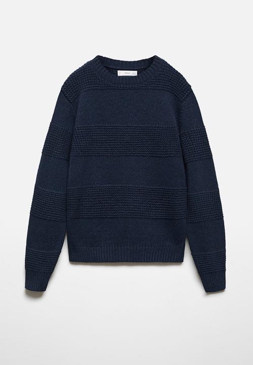MANGO - Sweater otto - navy