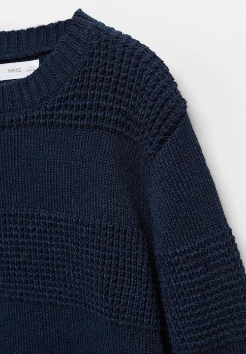 MANGO - Sweater otto - navy