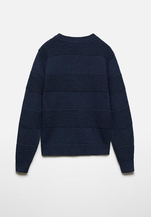 MANGO - Sweater otto - navy