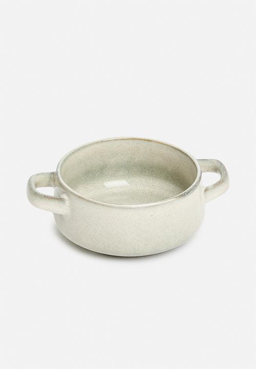 Excellent Houseware - Tummy hug soup boal set of 2 - grey