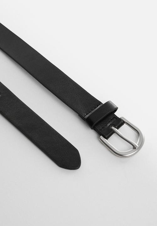 MANGO - Belt albert - black