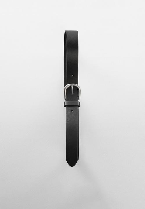 MANGO - Belt albert - black