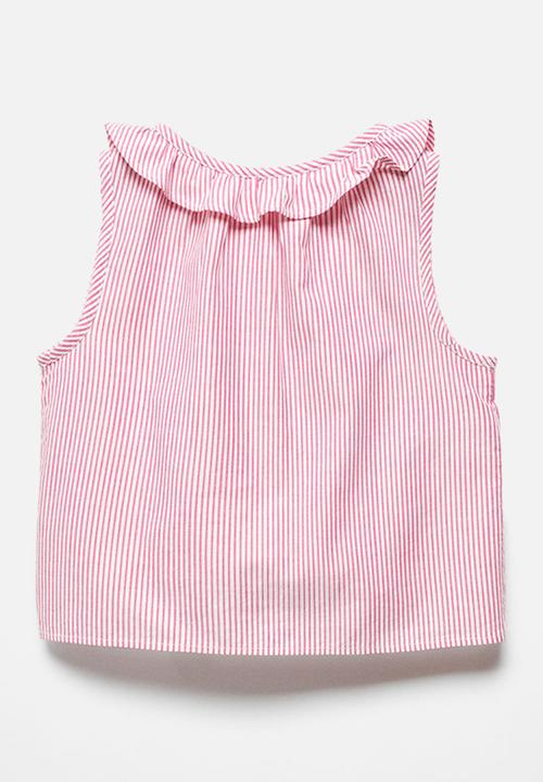 MANGO - Blouse kane - red