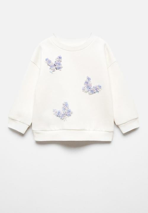 MANGO - Sweatshirt flyb - off white