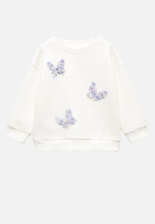 MANGO - Sweatshirt flyb - off white