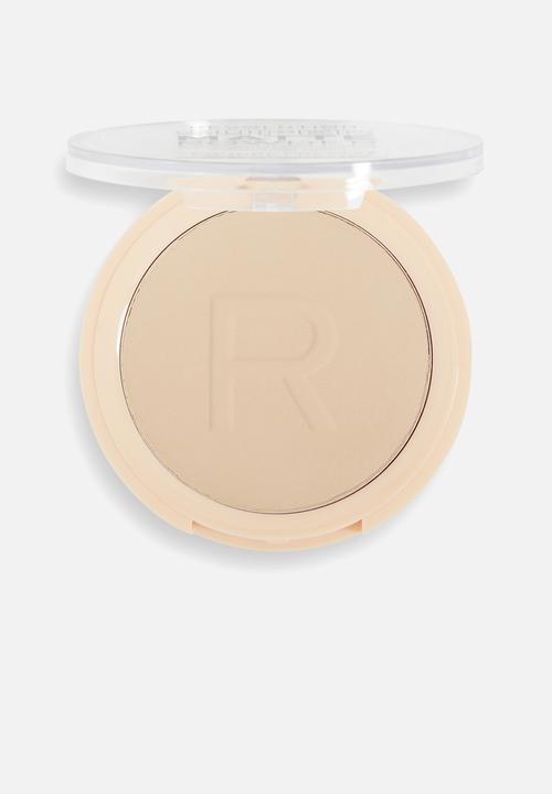Relove by Revolution - Relove By Revolution Super Matte Pressed Powder - Vanilla