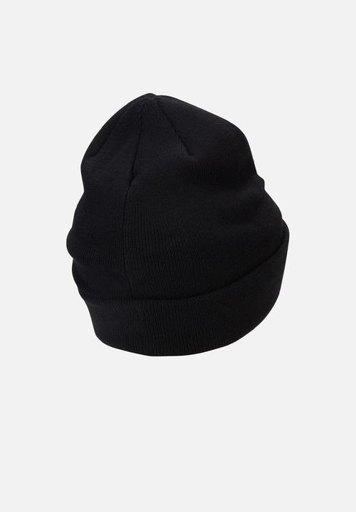 Nike - K Nk Peak Beanie Sc Swoosh - Black & White