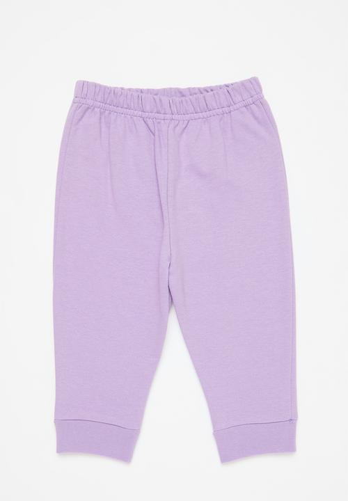 Pop Candy - 2 Pack joggers-pink & lilac