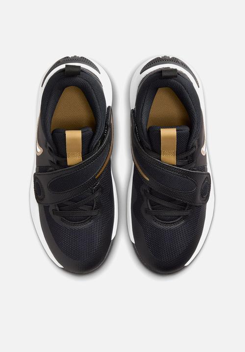Nike - Nike Team Hustle D 11 - Black/Metallic Gold-White