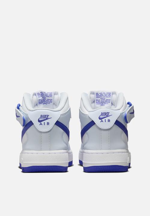 Nike - Nike Air Force 1 Mid Easyon - Football Grey/Persian Violet-White
