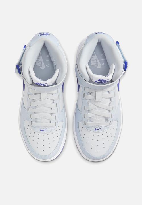 Nike - Nike Air Force 1 Mid Easyon - Football Grey/Persian Violet-White