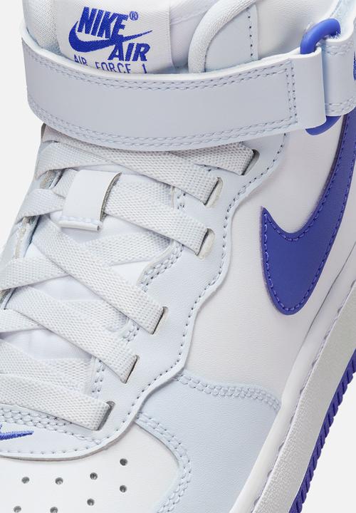 Nike - Nike Air Force 1 Mid Easyon - Football Grey/Persian Violet-White