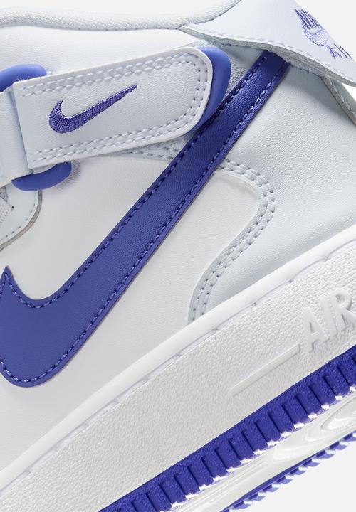 Nike - Nike Air Force 1 Mid Easyon - Football Grey/Persian Violet-White