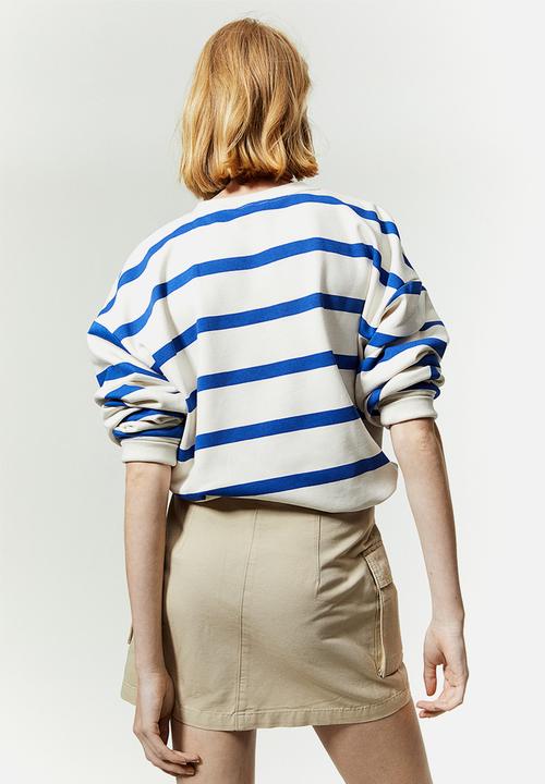 H&M - Crew-neck sweatshirt - blue, multi, white