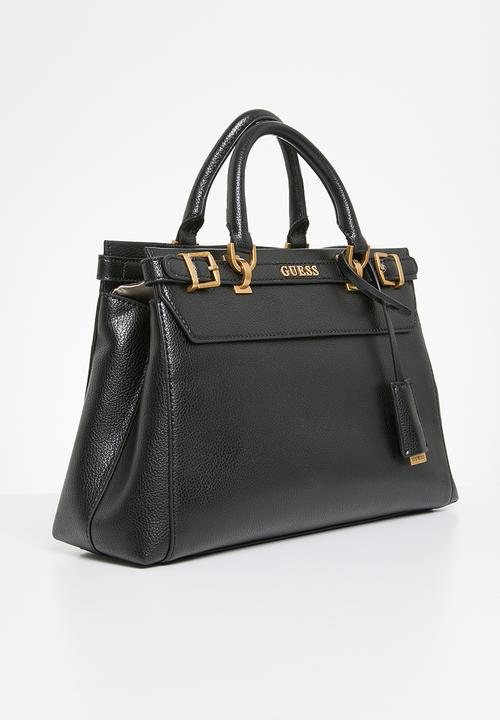 GUESS - Sestri luxury satchel - black