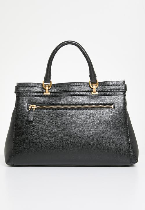 GUESS - Sestri luxury satchel - black