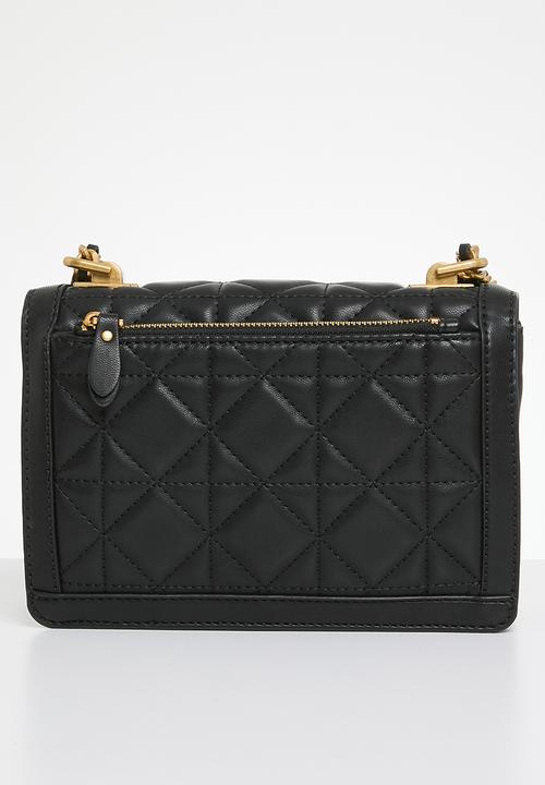 GUESS - Abey convertible crossbody flap - black
