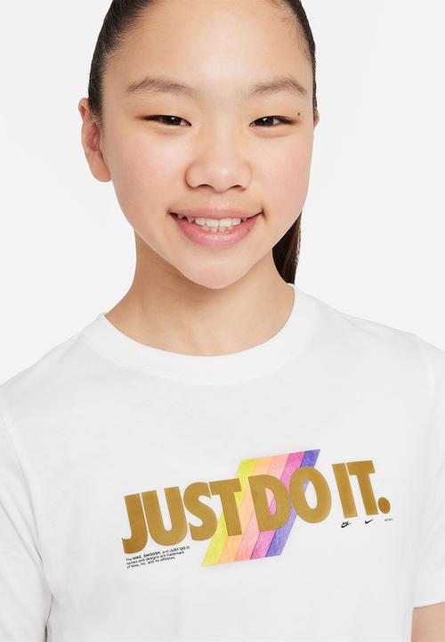 Nike - K Nsw Tee Jdi Retro - White
