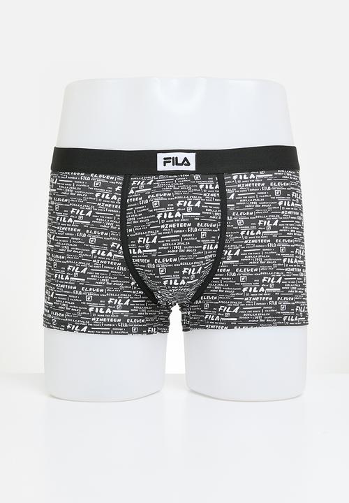 FILA - Chuck aop trunk 2 pack - black aop & white aop