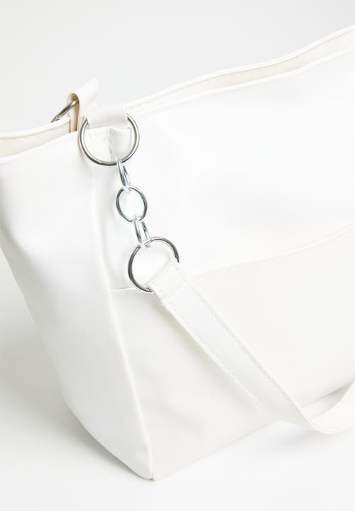 edit - Raven tote bag - white