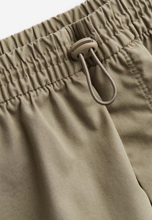 H&M - Poplin parachute skirt - green