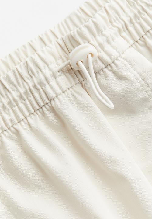H&M - Poplin parachute skirt - white
