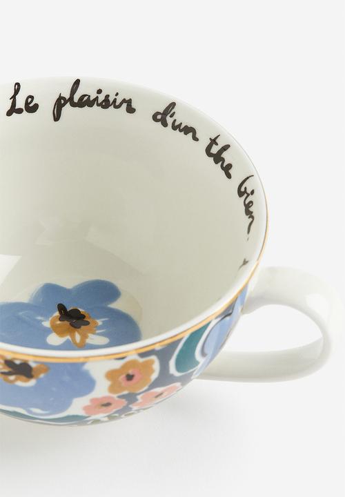 H&M - Porcelain cup - blue