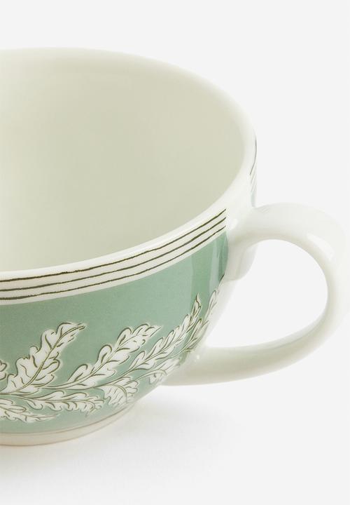 H&M - Porcelain cup - green