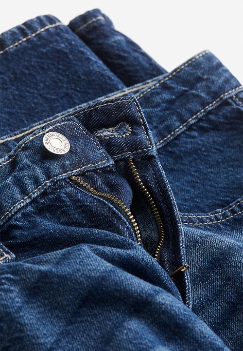 H&M - Baggy high jeans - blue